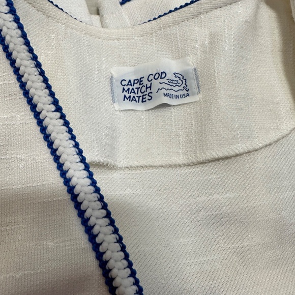 *VINTAGE* Cape Cod Match Mates Blazer with Beautiful Detail - Approx. M/L - Picture 6 of 8